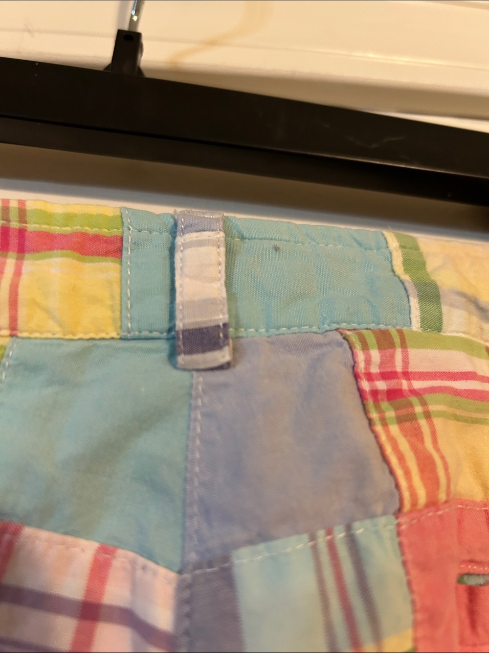 Brooks Brothers 365 Patchwork/Madras
Cotton Plaid Pants Size 12 Preppy Pastel - Picture 8 of 13